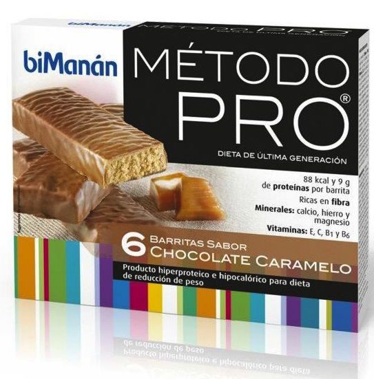 Tienda Bimanan | Bimanan Pro 6 Barritas Chocolate-Caramelo