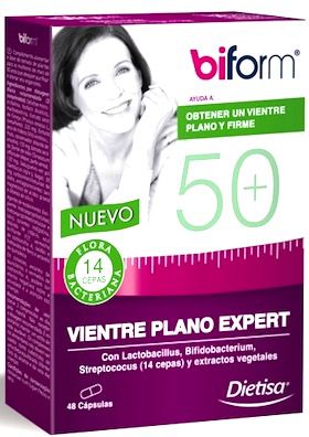 Tienda Biform | Dietisa Biform 50+ Vientre Plano Expert 48 cápsulas