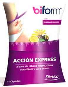 Tienda Biform | Dietisa Biform Accion Express (Accion 7 Dias) 14 cápsulas