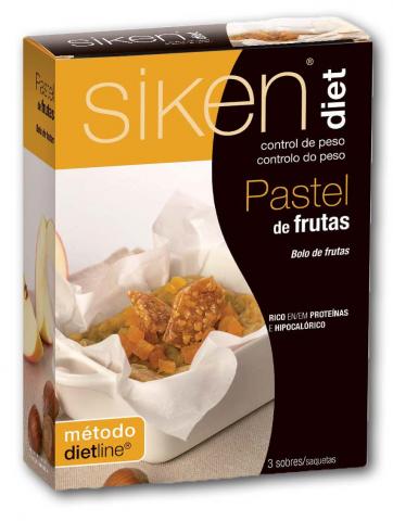 Tienda Siken diet | Siken Diet Pastel de Frutas 3 sobres