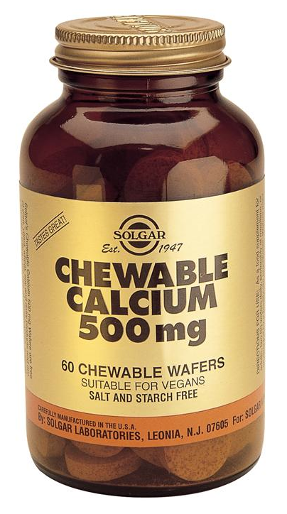 Tienda Solgar | Solgar Calcio 500mg 60 comprimidos masticables