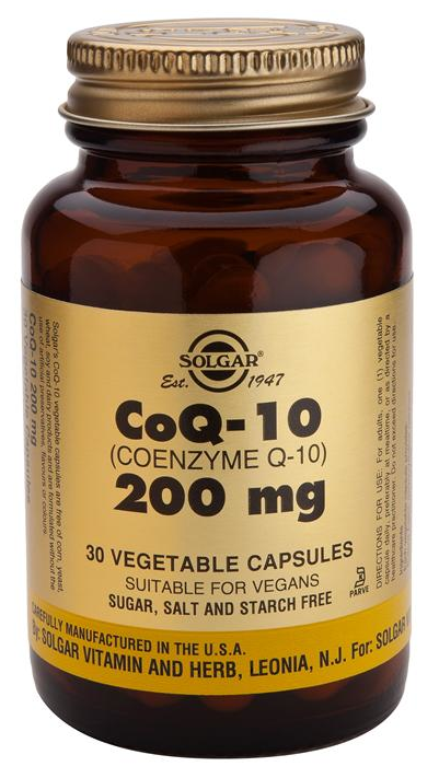 Tienda Solgar | Solgar Coenzima CoQ-10 200mg 30 cápsulas
