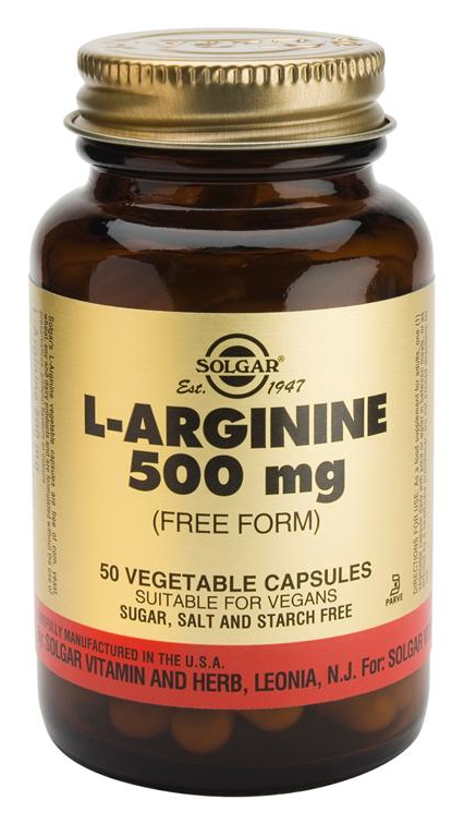 Tienda Solgar | Solgar L-Arginina 500 mg 50 cápsulas