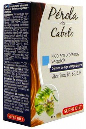 Tienda Super diet | Super Diet Perla de Cabello 45 cápsulas