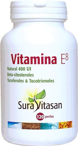 Tienda Sura Vitasan | Sura Vitasan Vitamina E Natural 120 perlas