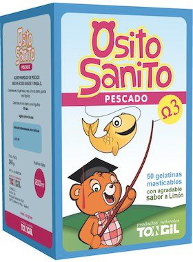 Tienda Tongil | Tongil Osito Sanito Omega 3 50 gelatinas