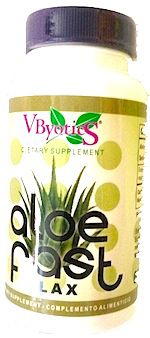 Tienda Vbyotics | Vbyotics Aloe Fast Lax 60 cápsulas