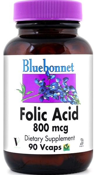 Tienda Bluebonnet | Bluebonnet Ácido Folico 800mcg 90 cápsulas bluebonnet_acido_folico.jpg