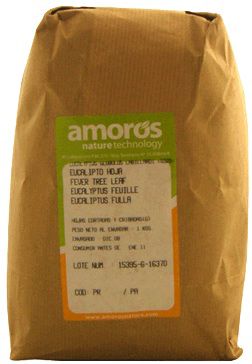 Amoros Eucalipto Hojas Cortadas 1Kg Amoros Eucalipto Hojas Cortadas 1Kg